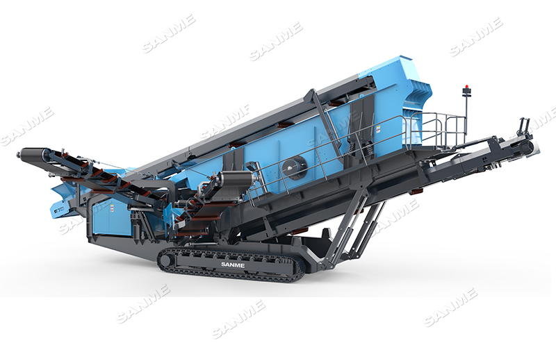 山美MP-S系列履帶移動(dòng)式篩分站 山美MP-S系列履帶移動(dòng)式篩分站