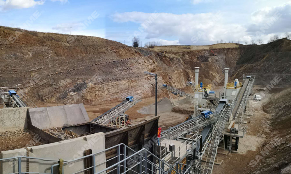 疫情擋不住中國產(chǎn)品走向歐洲 山美股份提供成套設備的骨料生產(chǎn)線調(diào)試投產(chǎn)，產(chǎn)量超預期！