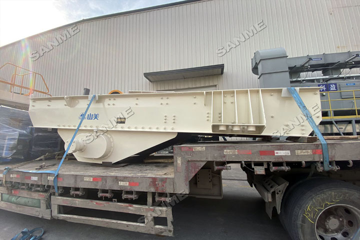 新年發(fā)貨忙｜上海山美股份高性能破碎篩分裝備發(fā)往安徽銅陵，服務于當?shù)啬戤a(chǎn)300萬噸骨料生產(chǎn)線