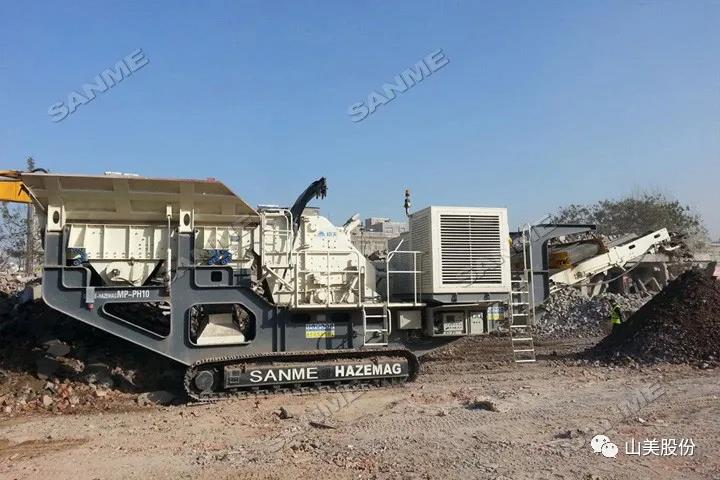 上海山美股份｜深耕履帶移動(dòng)式破碎篩分市場(chǎng)，為客戶締造卓越價(jià)值