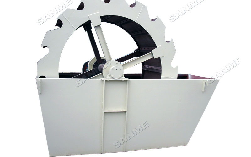 高效輪式洗砂機，洗凈度高，產(chǎn)量大！