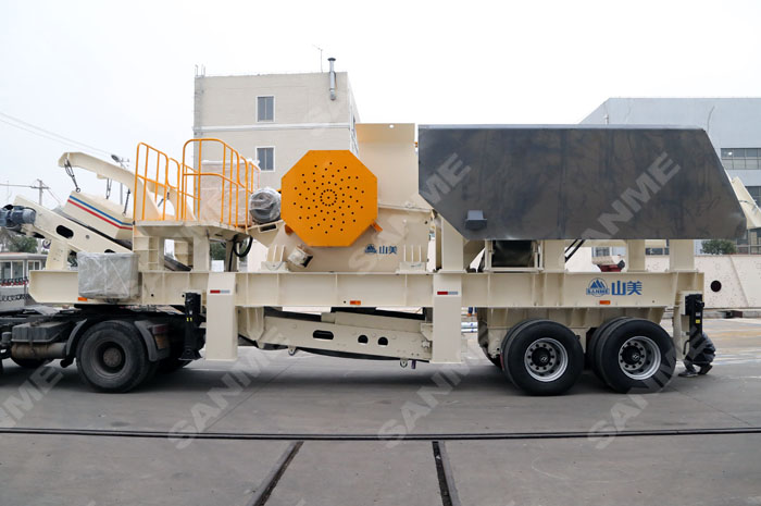 移動鄂式破碎機(jī) 移動鄂式破碎機(jī)