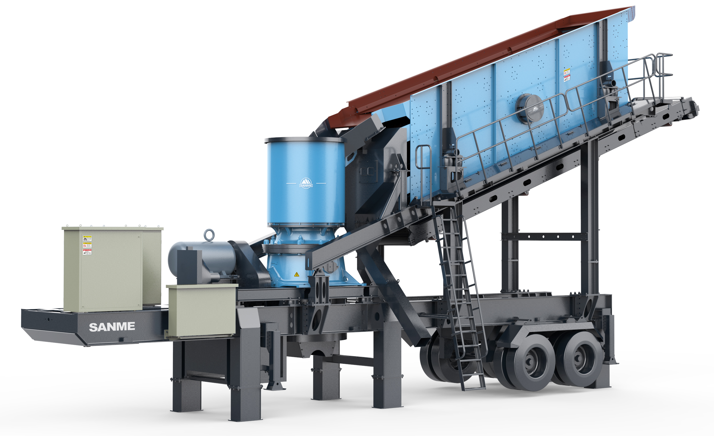 移動破碎機相對于常規(guī)破碎機有什么性能上的優(yōu)點？