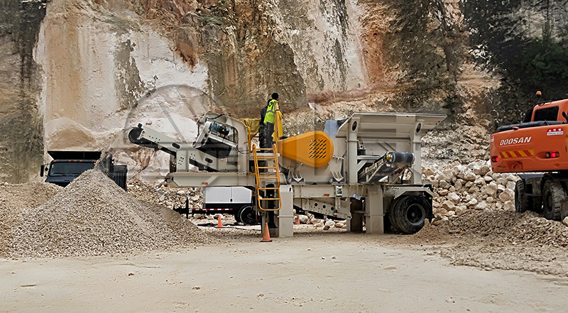 為什么說顎式移動破碎機(jī)，破碎大理石，碎料效果更好