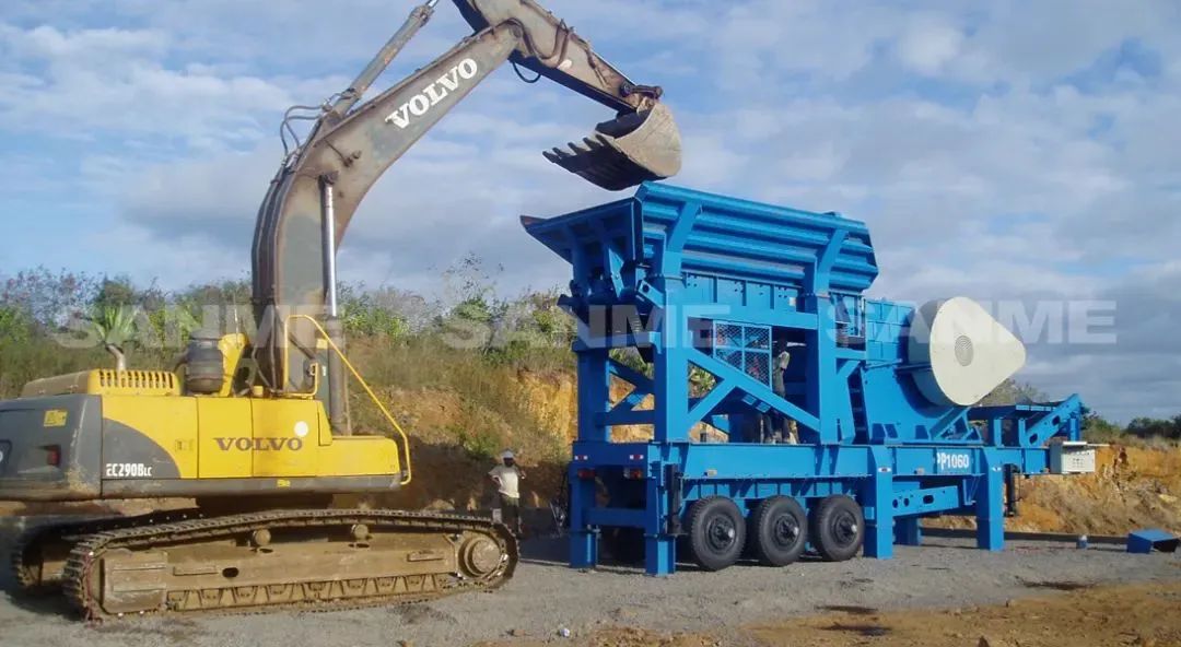 時產(chǎn)值近600萬！山美移動式破碎篩分一體站助力江蘇高碳鉻鐵礦破碎項目建設(shè)