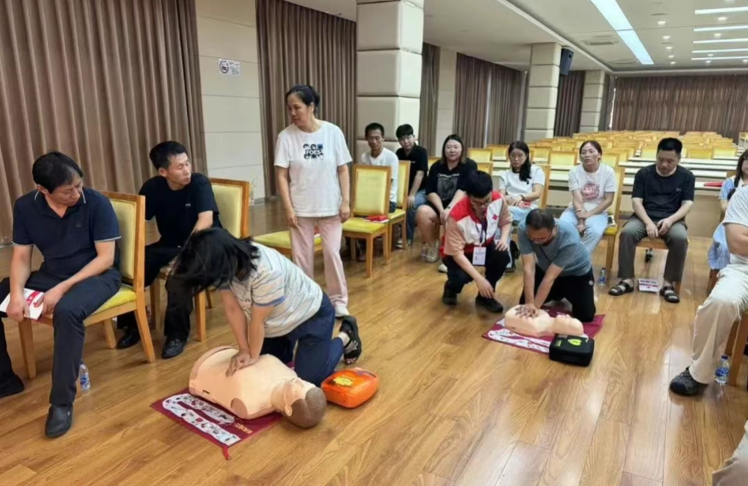 上海紅十字會走進上海山美股份開展應(yīng)急救護培訓 為安全保駕護航