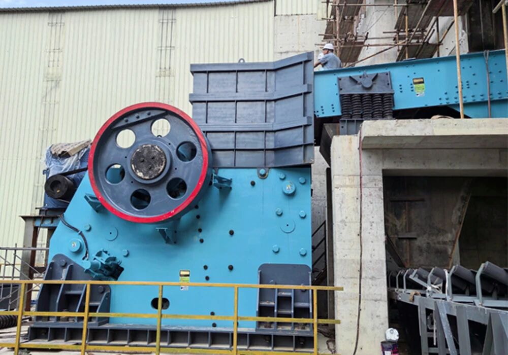 再創(chuàng)佳績(jī)！上海山美股份JC771超1800噸/小時(shí)大型顎破成功應(yīng)用于柳州祥云建材技改項(xiàng)目
